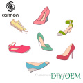 Oem/odm chaussures pour femmes impression 3d bureau à talons hauts